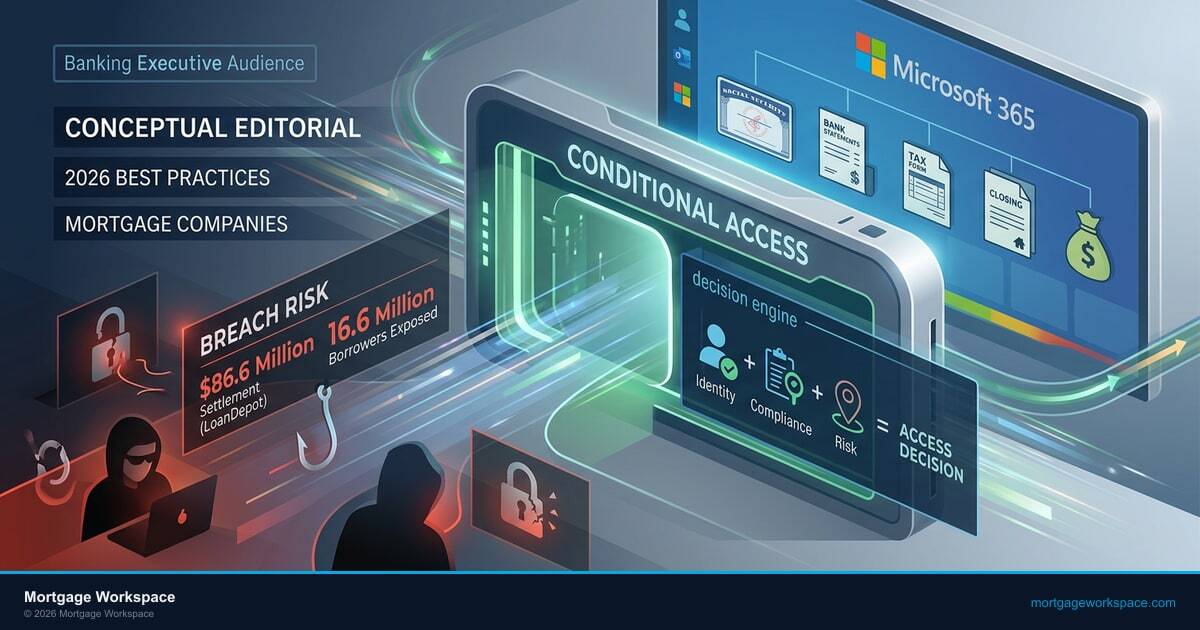 Conditional access policies for mortgage companies