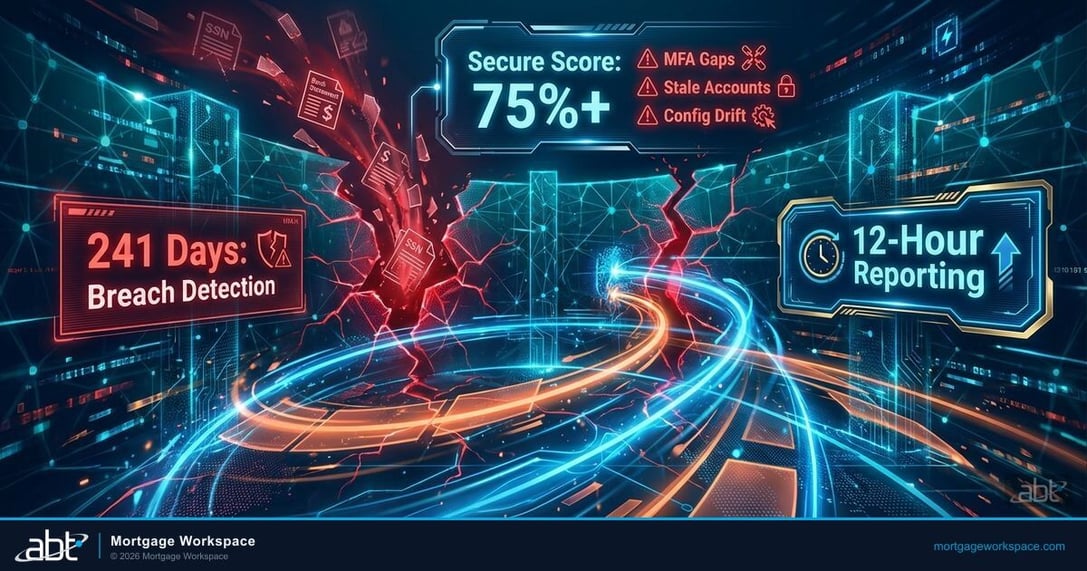 Continual cybersecurity monitoring visualization for mortgage companies