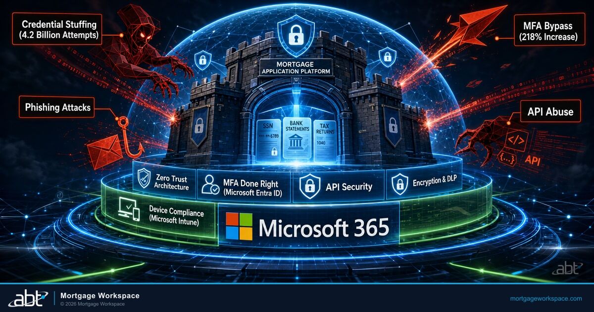 Interface Security Best Practices for Mortgage Application Platforms