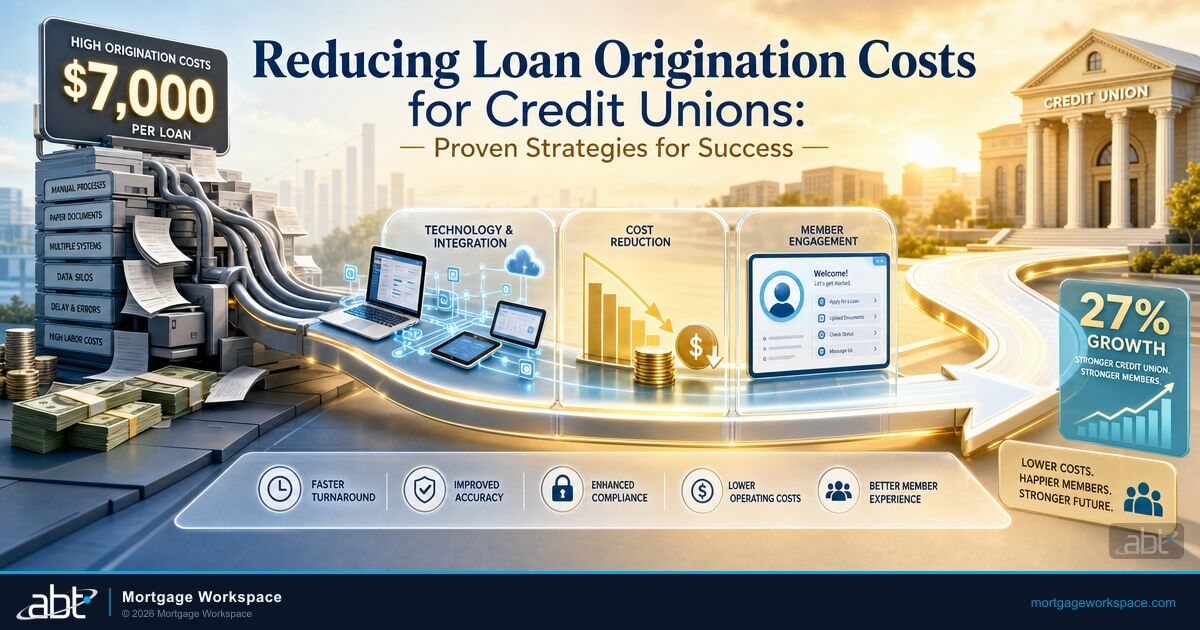 Reducing Loan Origination Costs for Credit Unions: Proven Strategies for Success