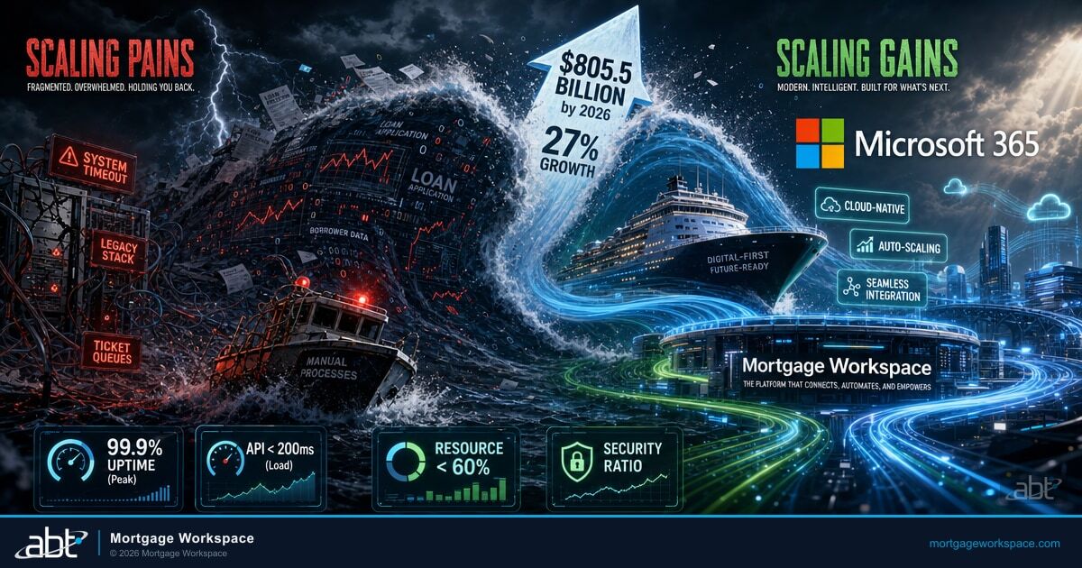 Scaling Pains or Scaling Gains? IT Metrics That Predict Mortgage Growth Success