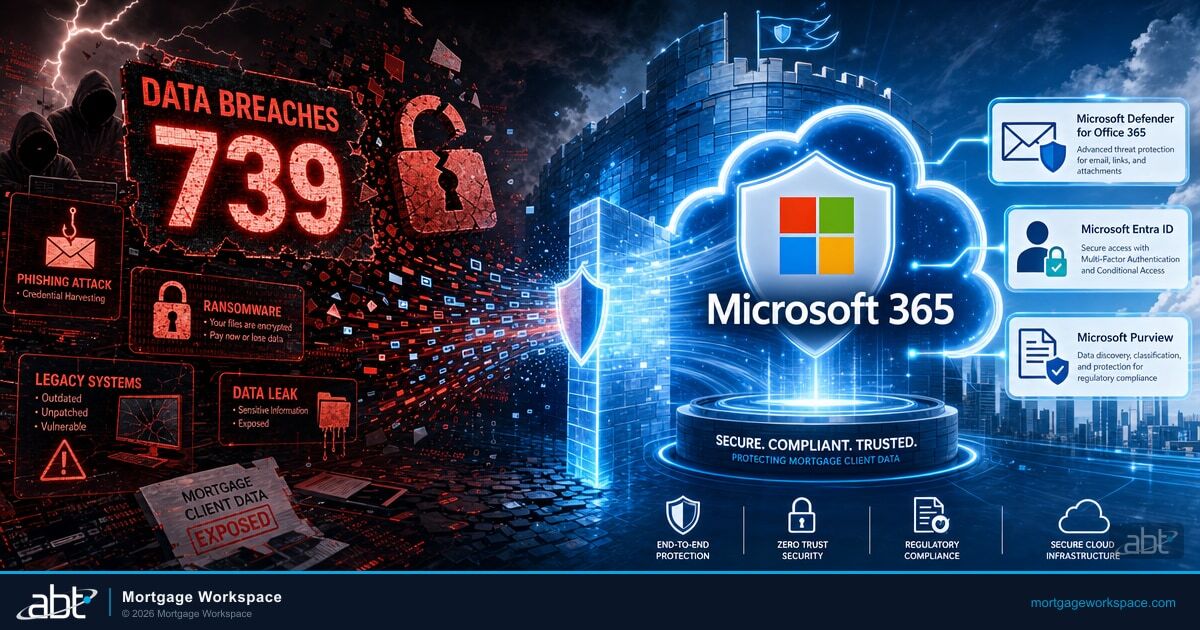 Securing Client Data: Why Mortgage Companies Need Office 365's Advanced Security Features