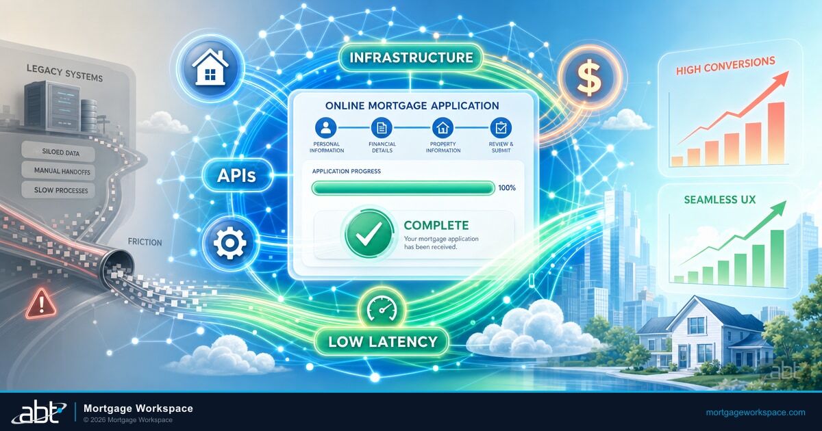 User Experience in Online Mortgage Banking: The Role of Infrastructure, APIs, and Latency