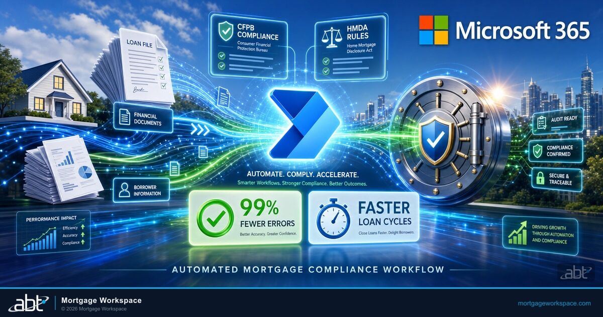 Automated Compliance in Mortgages: All You Need to Know About Power Automate