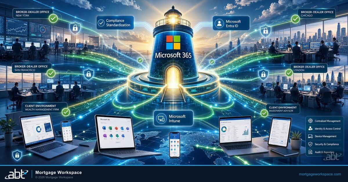Deploying Microsoft Lighthouse for Broker-Dealer Compliance Standardization