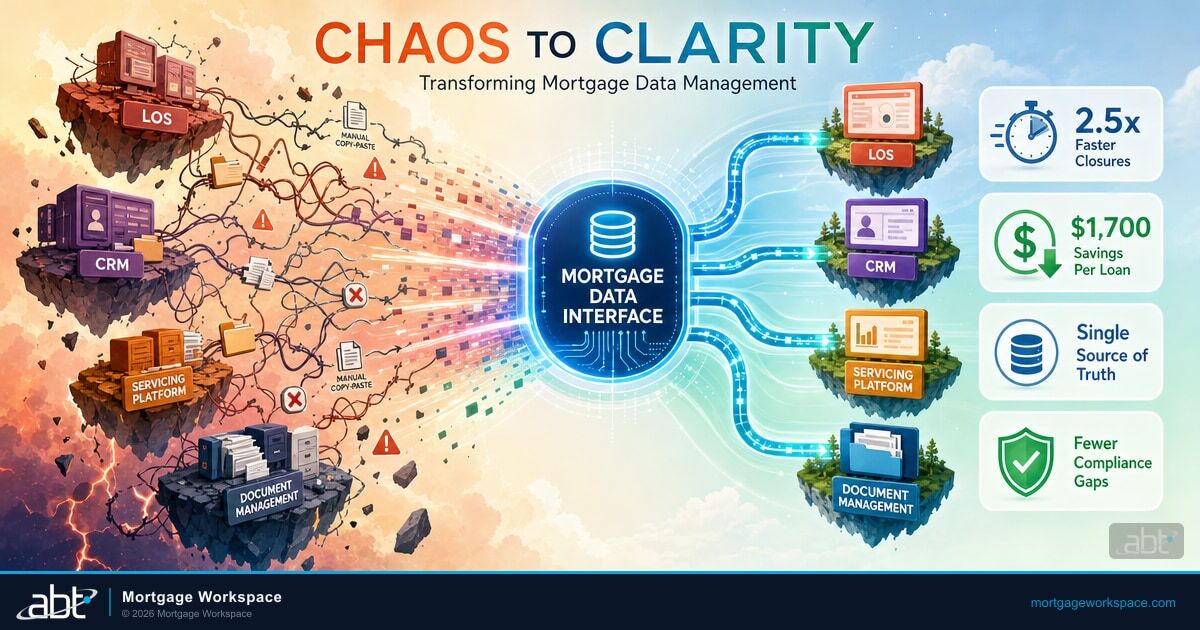 From Chaos to Clarity: How Mortgage Data Interfaces Create Smooth Data Journeys