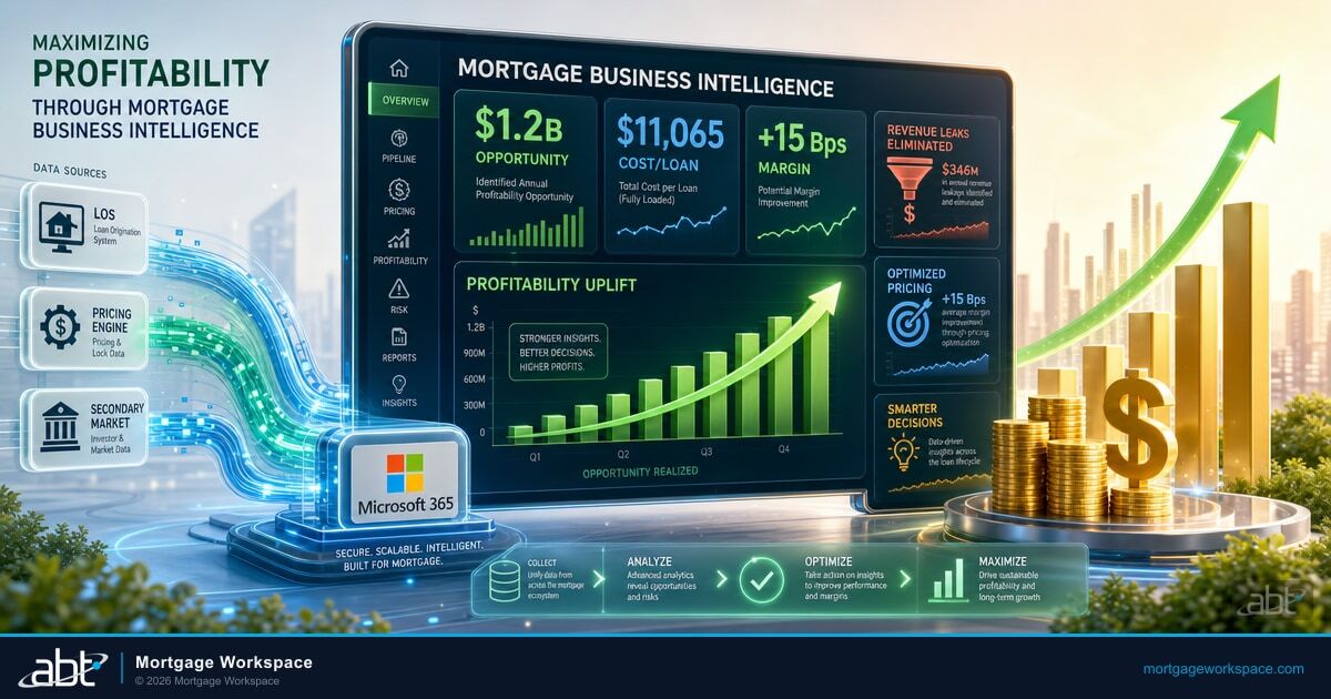 Maximizing Profitability Through Mortgage Business Intelligence