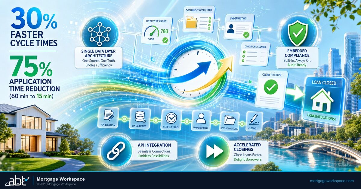Mortgage Workflow Interface Design: How Smart UX Cuts Cycle Times 30%
