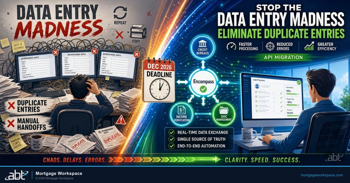 Stop the Data Entry Madness: Using Interfaces to Eliminate Duplicate Entries in Encompass