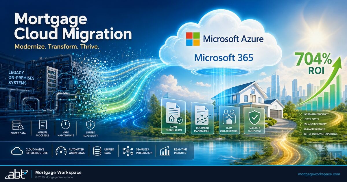 The Future of Mortgage Operations: Cloud Migration Without the Headaches