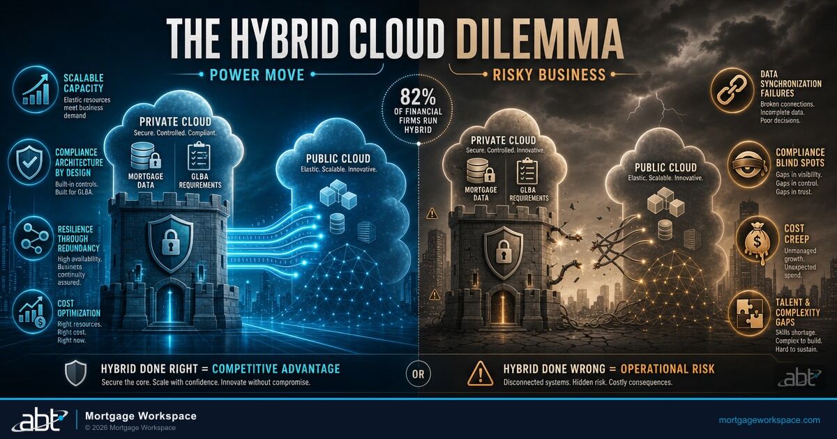 The Hybrid Cloud Dilemma: Power Move or Risky Business for Mortgage Platforms?